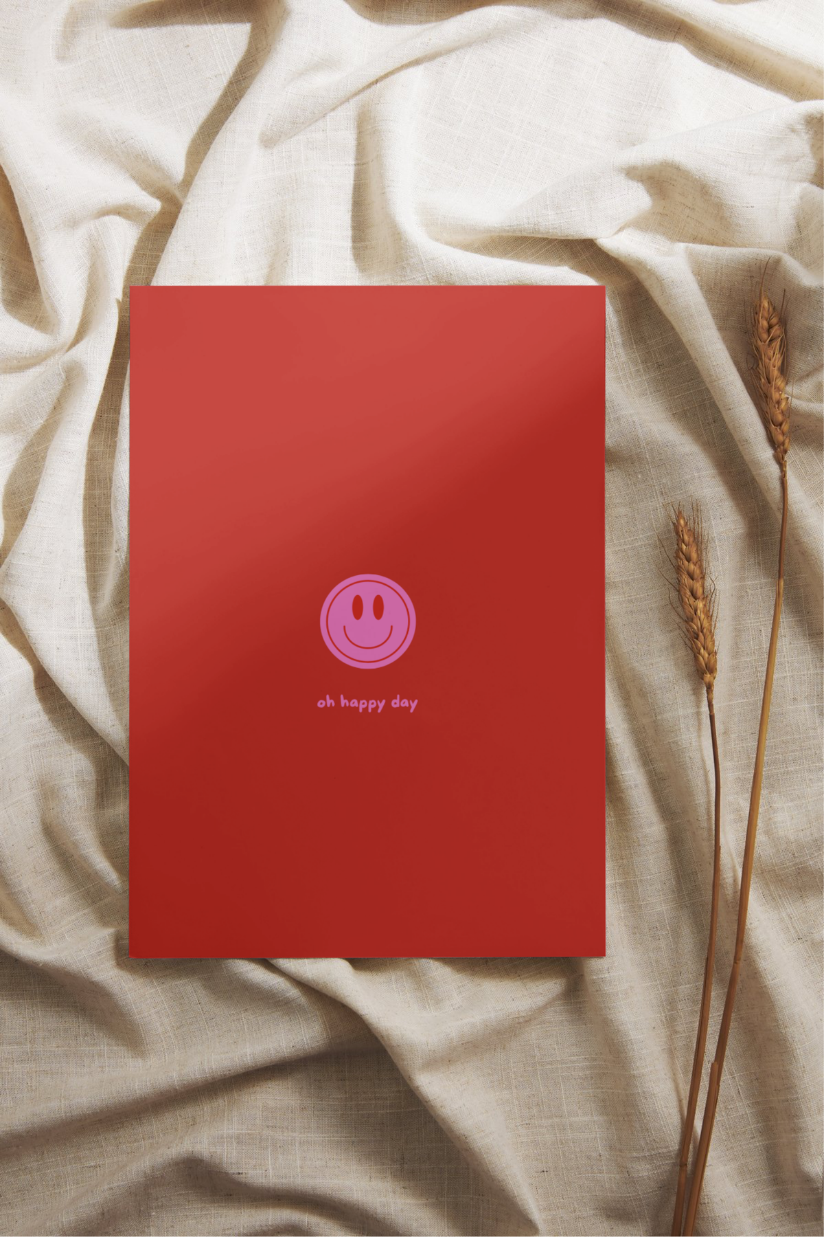 Postkarte - Oh happy day