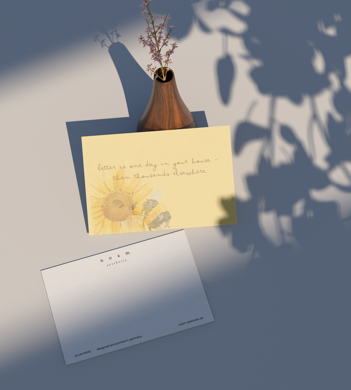 Postkarte - your house