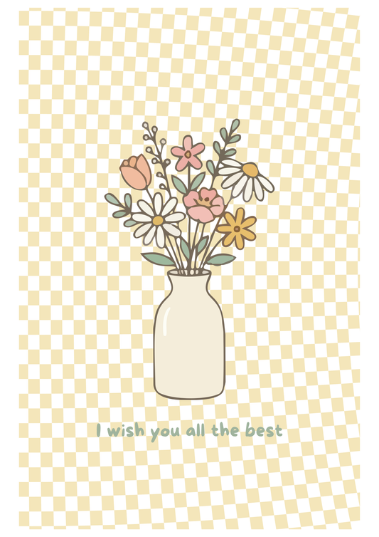 Postkarte - All the best