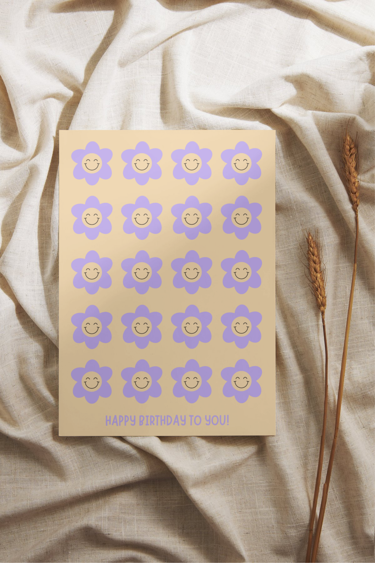 Postkarte - Happy Birthday