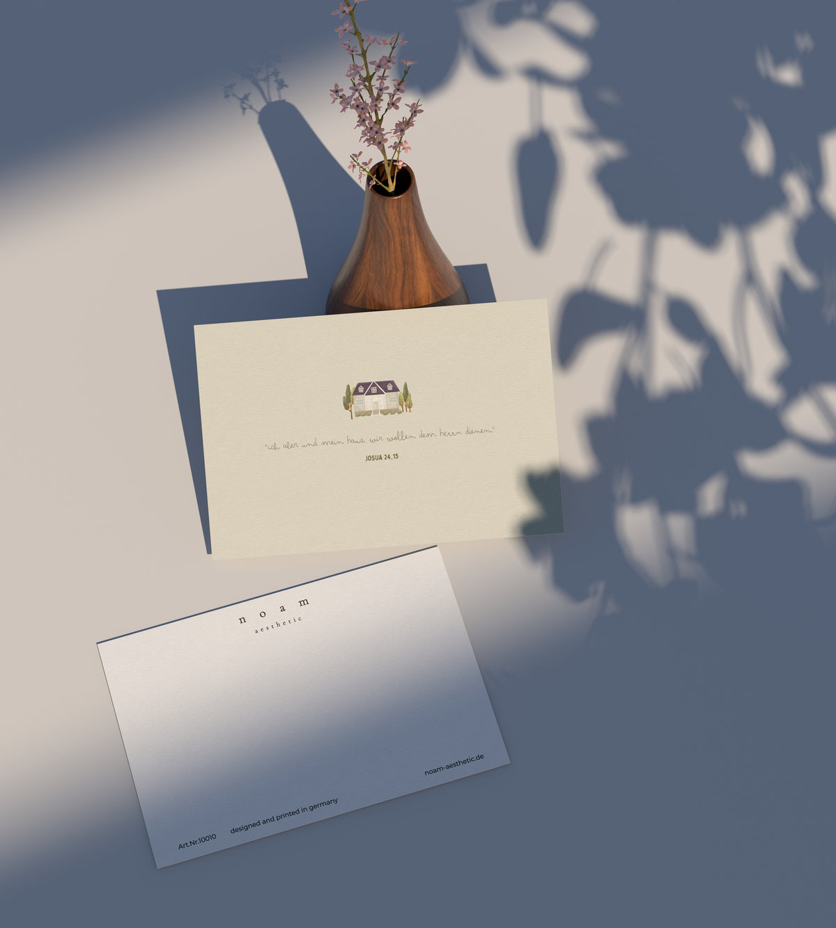 Postkarte - Hausmotiv